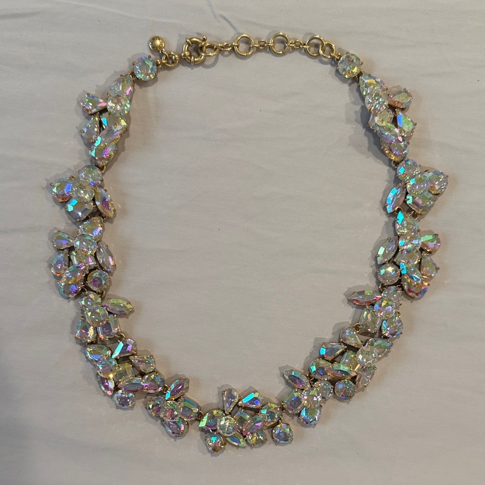 J. Crew Crystal Statement Necklace